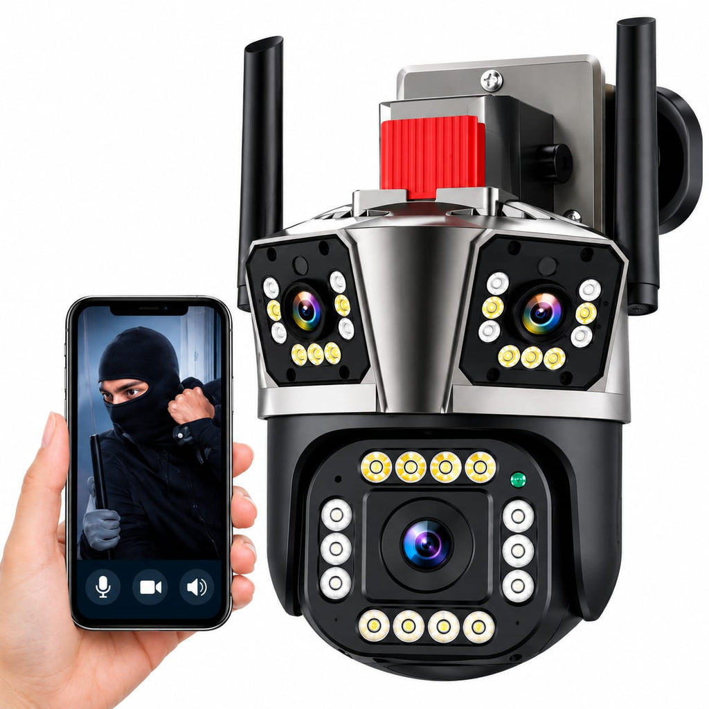 🔥 WhiteCam® 360° 4K WiFi